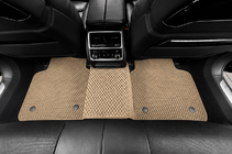 BMW 7 серия G11/G12 2015-2022 гг. Коврики EVA (для G12, Бежевые) фото 3