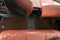 BMW iX (I20) 2022 2022- гг. Коврики EVA V-1 (Коричневые) фото 3