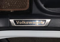 Volkswagen Универсальные накладки на пороги Volkswagen V-1 (4 шт., нержавейка) фото 8