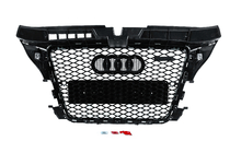 Audi A3 2003-2012 гг. Передняя Решетка RS-Style (2008-2012, черная с хромом) фото 4