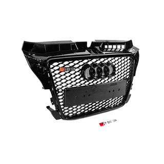 Передняя Решетка RS-Style (2008-2012, черная с хромом) фото 3