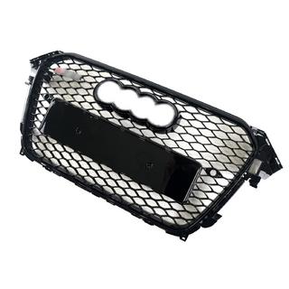 Передняя решетка RS-Style (2012-2015, черная) фото 2