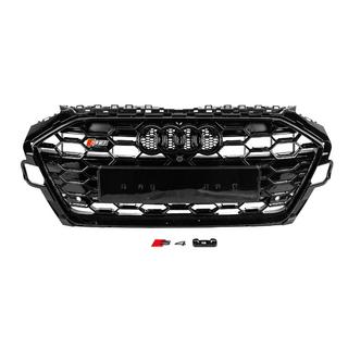 Передняя решетка радиатора S-Style (2020-2022, черная) фото 1