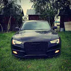 Audi A5 2007-2015 гг. Передняя решетка RS-Style (2011-2015, черная) фото 2
