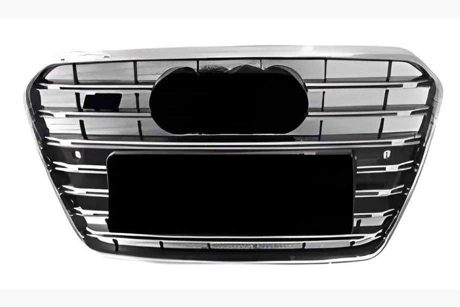 Audi A5 2007-2015 гг. Передняя решетка S-Style (2011-2015, черная с хромом) Фото 1
