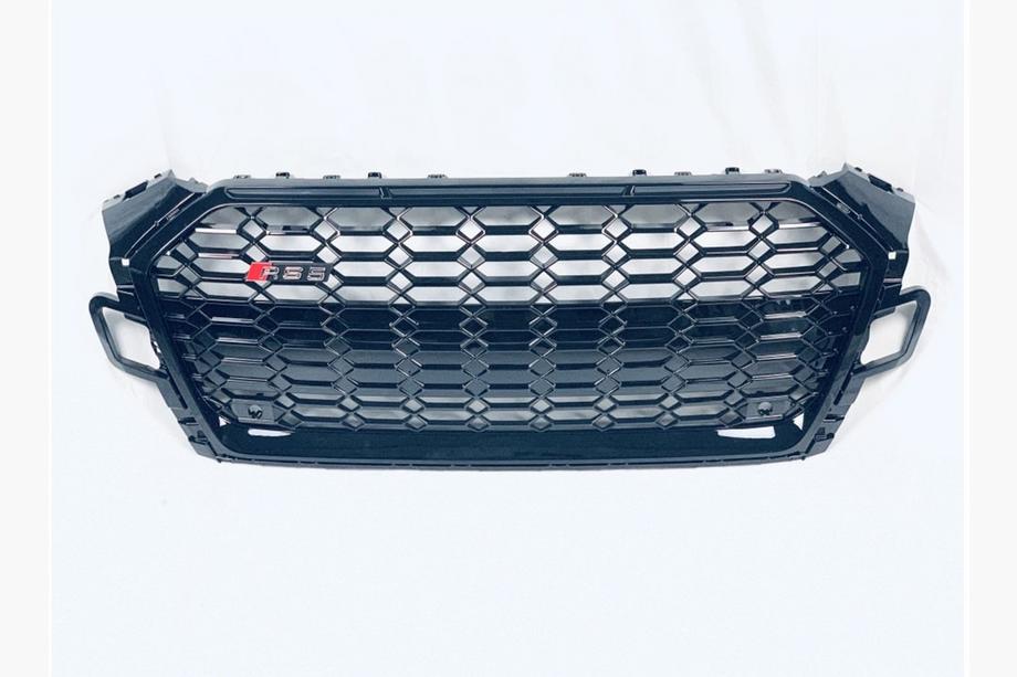 Audi A5 2016-2025 гг. Передняя решетка RS-Style (2020-2025, черная) Image