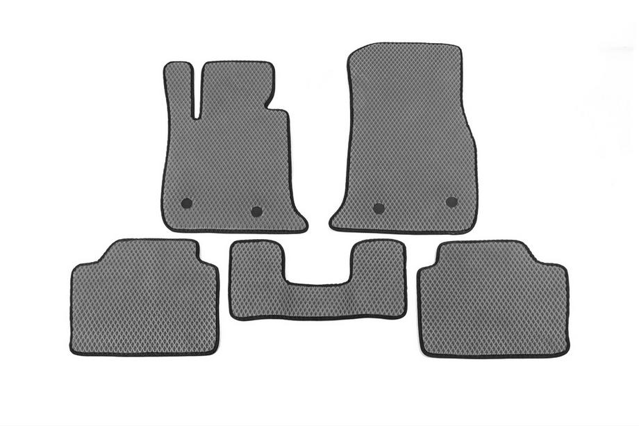BMW 4 серия F32/F33/F36 2012-2020 гг. Коврики EVA V1 (Серые) Image