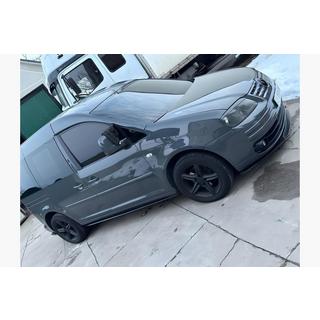 Боковые Пороги Performance (черные) Volkswagen Caddy 2004-2010 гг. фото 1