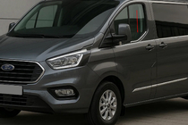 Ford Custom 2023- гг. Окантовка окон (2 шт, нержавейка) фото 1