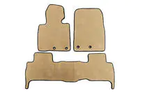 Toyota Land Cruiser 200 2007-2021 гг. Коврики EVA V-2 (2012-2021, Бежевые) фото 1