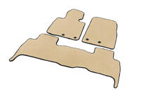 Toyota Land Cruiser 200 2007-2021 гг. Коврики EVA V-2 (2012-2021, Бежевые) фото 2