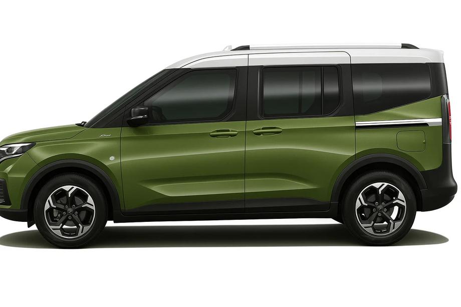 Ford Courier 2023- гг. Молдинг раздвижной двери нержавеющая сталь Фото 3
