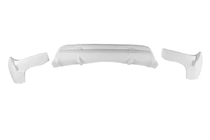 BMW X5 E70 2007-2013 гг. Накладка на задний бампер (2010-2013, грунтованная под покраску) фото 3