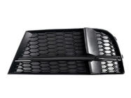 Решетки противотуманных фар S-Style V-1 (2016-2020, 2 шт, Черный) фото 2