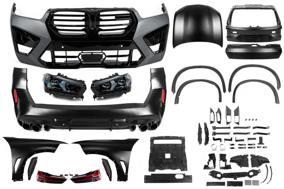 BMW X5 F15 2013-2018 гг. Комплект рестайлинга в X5M F95 2024 (с заменой крышки багажника) Фото 2