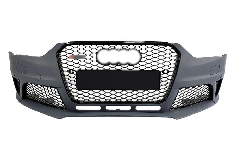 Audi A4 B8 2007-2015 гг. Передний бампер RS-Style V1 (2012-2015)