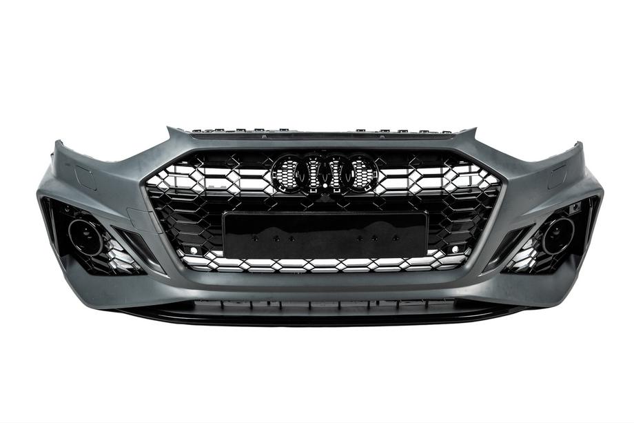 Audi A4 B9 2015-2024 гг. Передний бампер RS-Style (2019-2024) Image