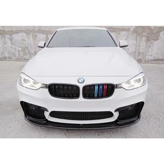 BMW 4-Series F32 M4 Накладка на передний бампер DPT Lip V-1 (черный глянец)