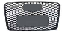 Audi A8 2010-2018 гг. Передняя решетка RS-Style (2014-2018, черная) фото 1