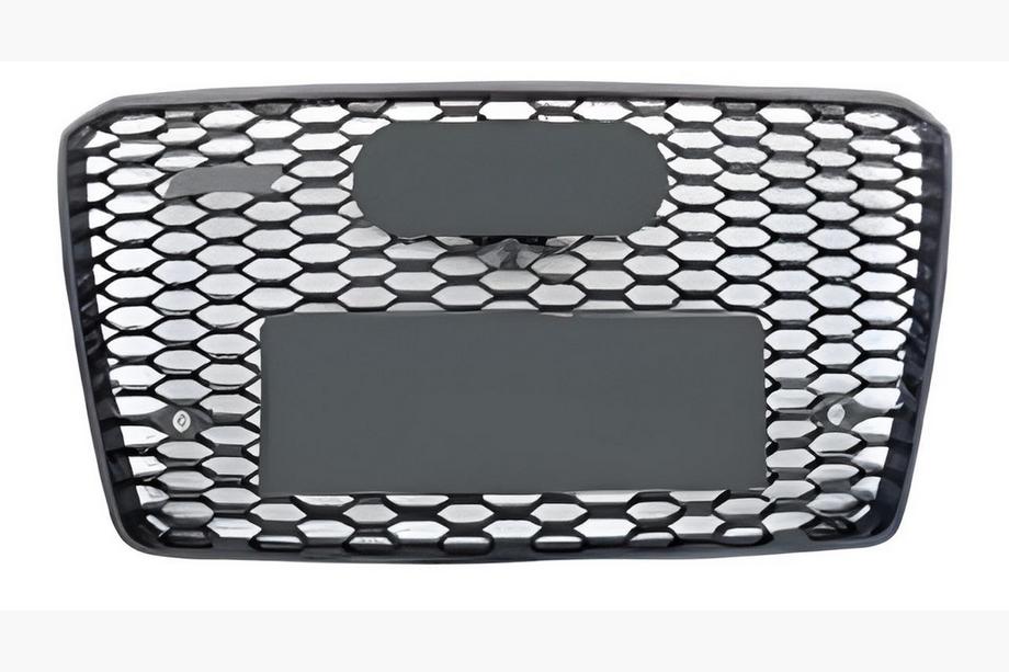 Audi A8 2010-2018 гг. Передняя решетка RS-Style (2014-2018, черная) Image