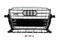 Audi Q5 2008-2017 гг. Передняя решетка радиатора SQ-Style (2012-2017, черная) фото 1
