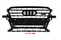Audi Q5 2008-2017 гг. Передняя решетка радиатора SQ-Style (2012-2017, черная) фото 4