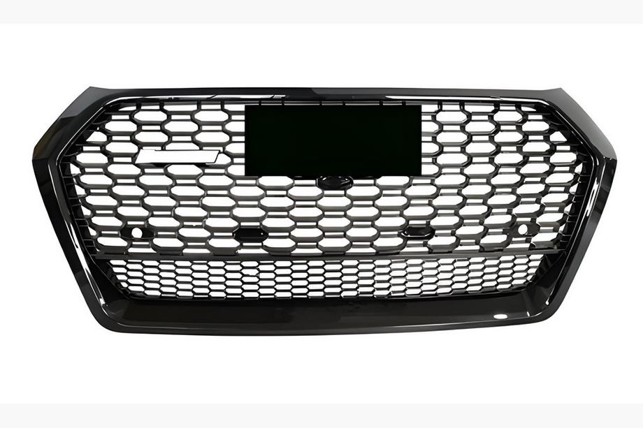Audi Q5 2017-2025 гг. Передняя решетка RSQ-Style (2017-2020, черная) Image