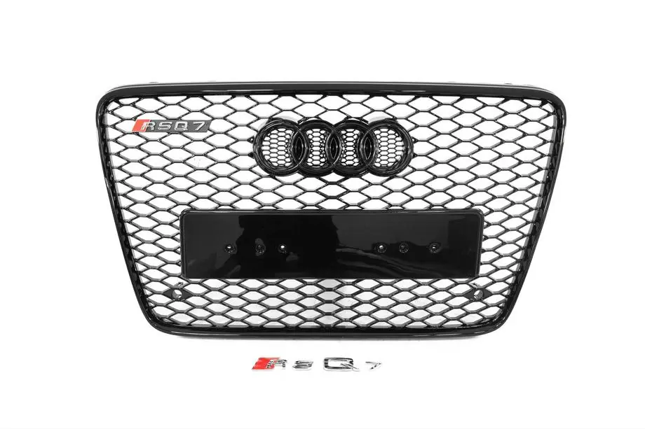 Audi Q7 2005-2015 гг. Передняя решетка RSQ-Style (черная)