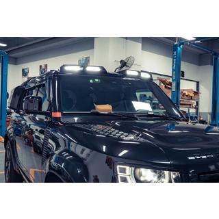 Козырёк лобового стекла с 4 LED