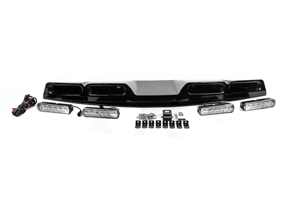 Козирьок лобового скла з LED для Land Rover Defender 2019- рр - фото 2