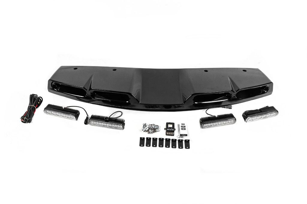 Козирьок лобового скла з LED для Land Rover Defender 2019- рр - фото 6