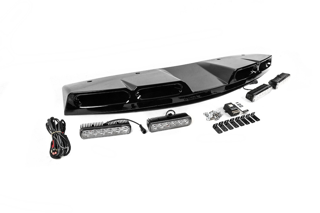 Козирьок лобового скла з LED для Land Rover Defender 2019- рр - фото 8