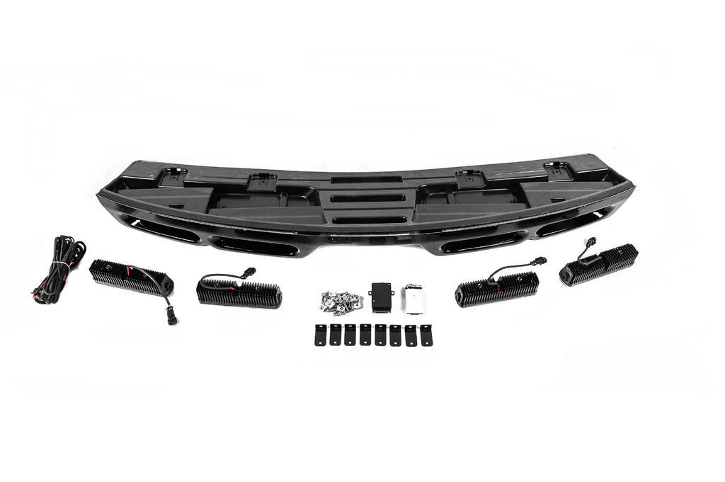 Козирьок лобового скла з LED для Land Rover Defender 2019- рр - фото 9