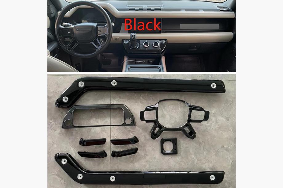 Land Rover Defender Черные накладки в салон Image