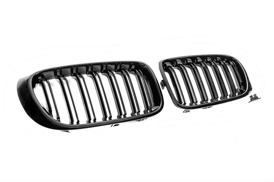 BMW X3 F25 2011-2018 гг. Решетка радиатора M-Look (2014-2018, Черный Глянец) Фото 4