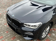 BMW X4 G02 2018- гг. Ноздри M-Look (Черный Глянец) фото 10