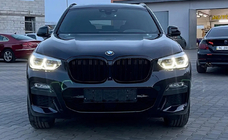 BMW X4 G02 2018- гг. Ноздри M-Look (Черный Глянец) фото 3