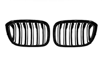 BMW X4 G02 2018- гг. Ноздри M-Look (Черный Глянец) фото 6