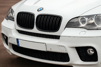 BMW X6 E71 2008–2014 гг. Ноздри M-Look V1 (Черный Глянец) фото 1