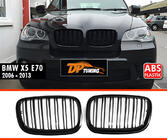 BMW X6 E71 2008–2014 гг. Ноздри M-Look V1 (Черный Глянец) фото 2