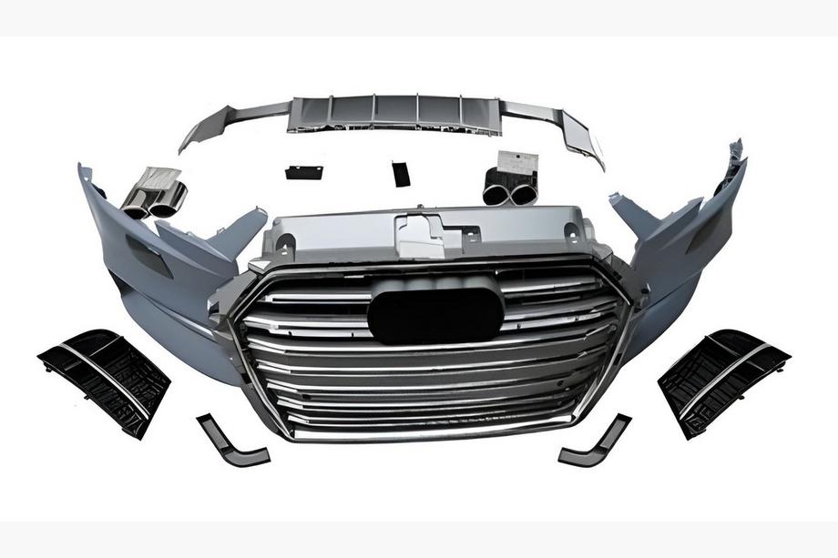 Audi A3 2012-2020 гг. Передний бампер RS-Style V-2 (HB/Sedan, 2016-2020) Image