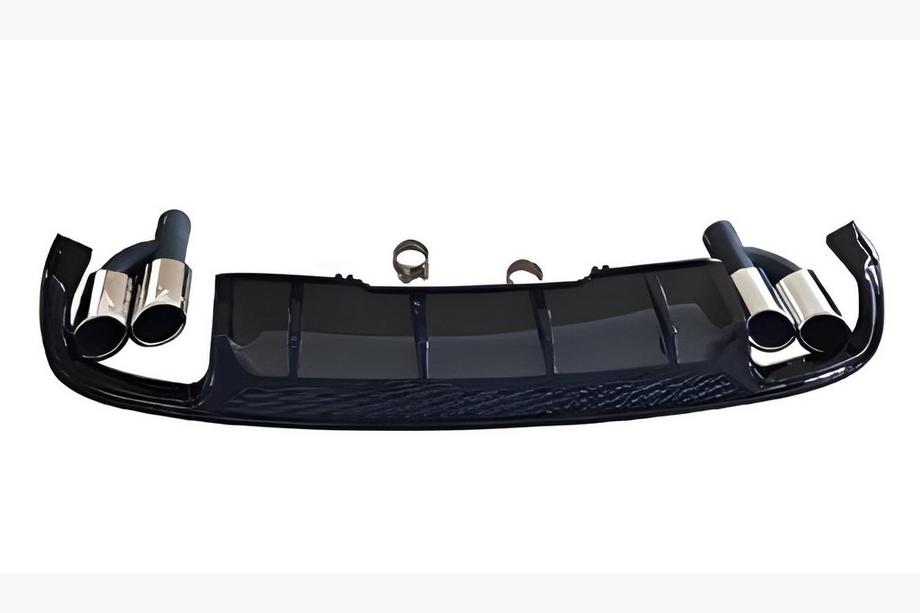 Audi A4 B9 2015-2024 гг. Задний диффузор S-Style V-2 (2016-2019) Image