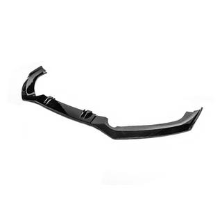 Audi A7 2010-2014 гг. Передняя Lip накладка (черный глянец)