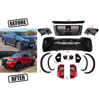 Комплект апгрейда Facelift до 2021 (для 2015-2020) Nissan Navara/NP300 2016- гг. фото 2