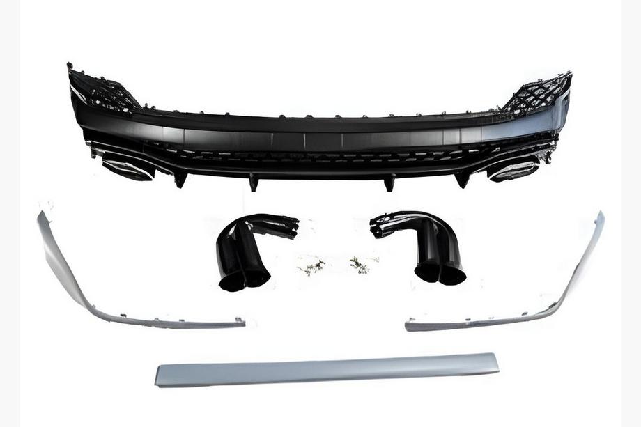 Задний диффузор с насадками на выхлоп QRS-Style (2.0) Image Задний диффузор с насадками на выхлоп QRS-Style (2.0) Image