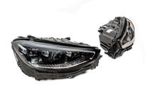 Mercedes S-сlass W221 2005-2013 гг. Комплект рестайлинга в W223 Maybach (с дверными ручками и вставками) фото 30