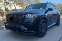 Mercedes GLS X167 2019- гг. Комплект обвеса GLS900 BRB Черный ABS (для GLS63) фото 3
