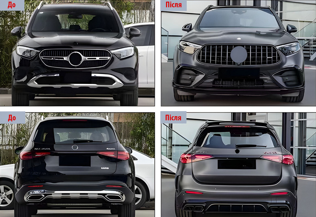 Комплект обвісів GLC63 AMG для Mercedes GLC X254 2022- рр