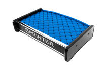 Mercedes Sprinter W901/902/903/904/905 1995-2006 гг. Полка на торпедо (2000-2006, Синяя с черной строчкой) фото 2