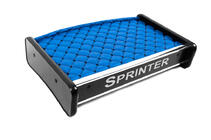 Mercedes Sprinter W901/902/903/904/905 1995-2006 гг. Полка на торпедо (2000-2006, Синяя с черной строчкой) фото 3